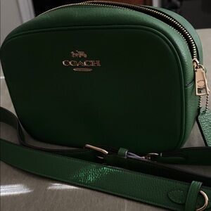 Coach Forest Green Crossbody Bag